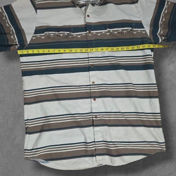 Vintage Roper Western Aztec Button Up Shirt XXL - Picture 5 of 6